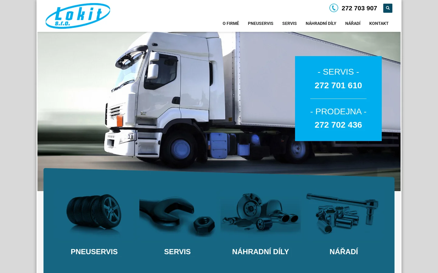 LOKIT, s.r.o. website
