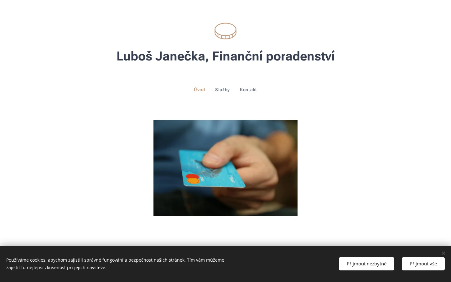 Luboš Janečka, Finanční poradenství website