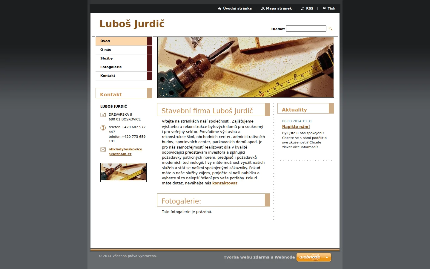 Luboš Jurdič website