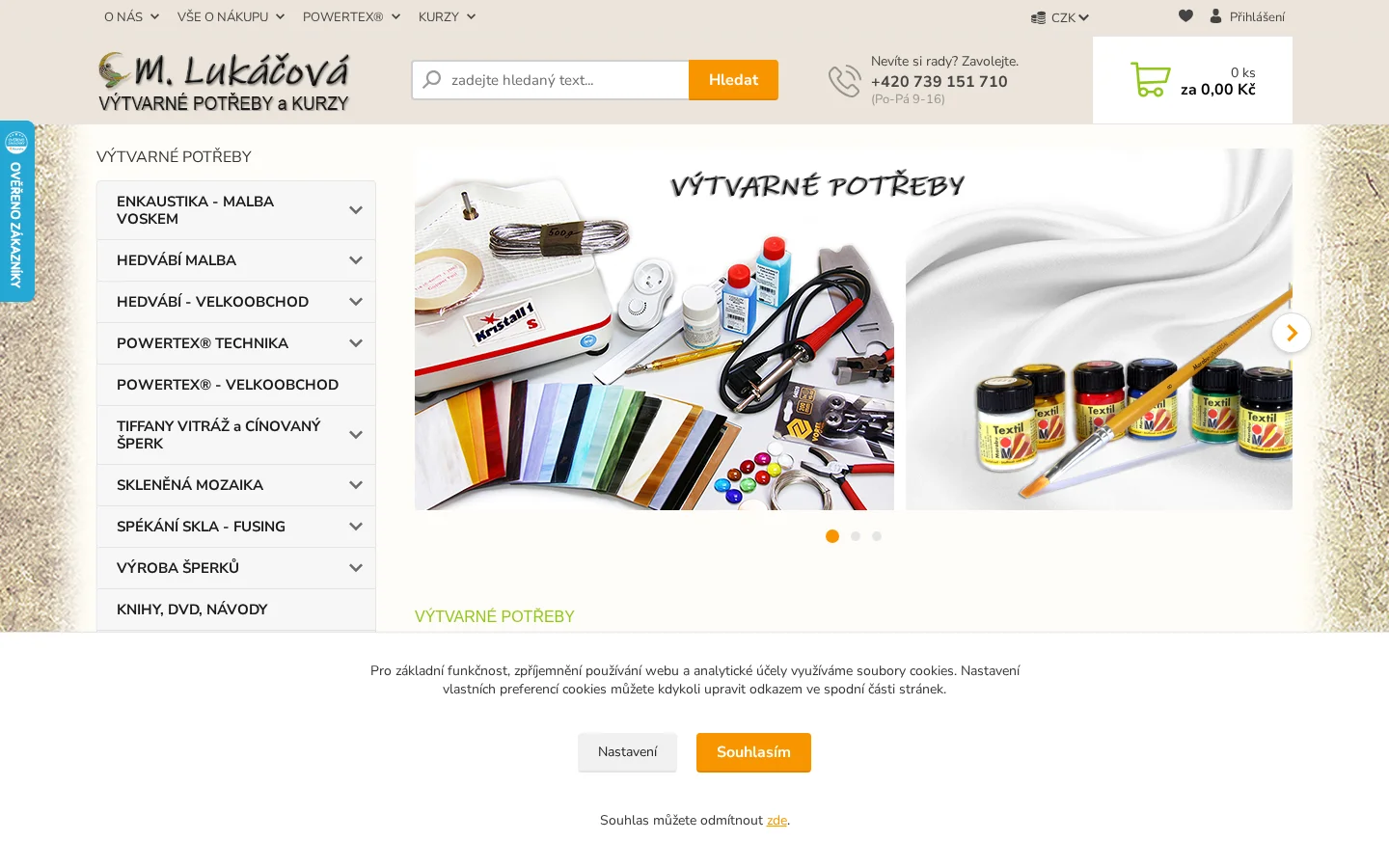 Výtvarné sutido - Markéta Lukáčová website