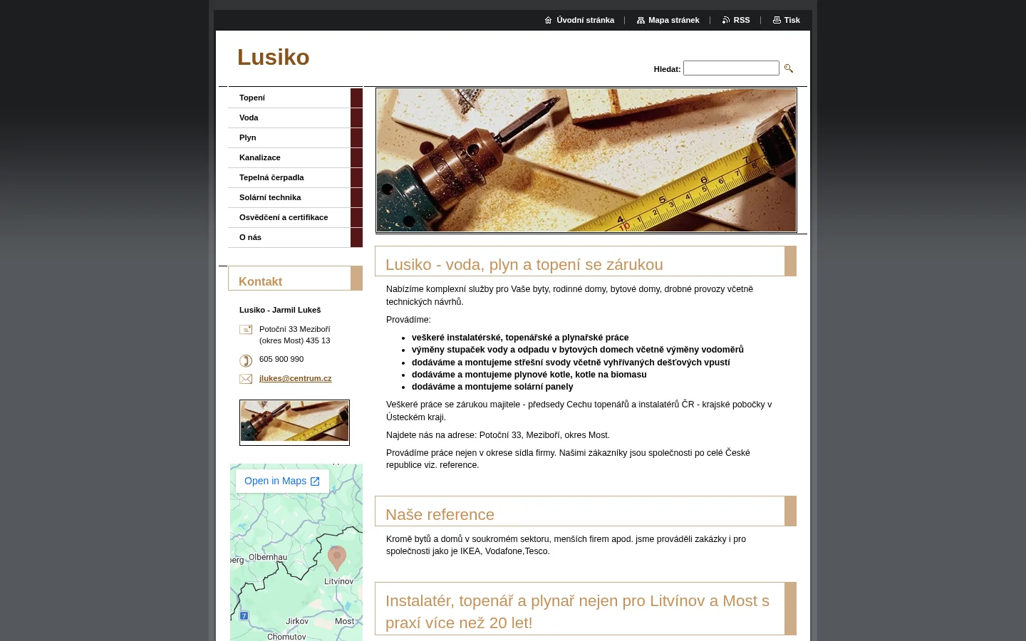 Lusiko website