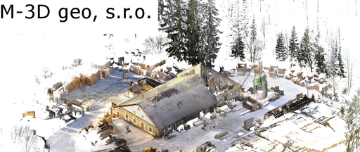 M-3D geo, s.r.o. logo