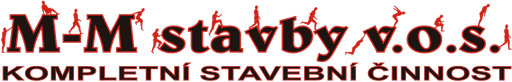 M-M stavby v.o.s. logo