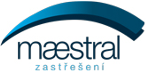 Maestral zastřešení logo