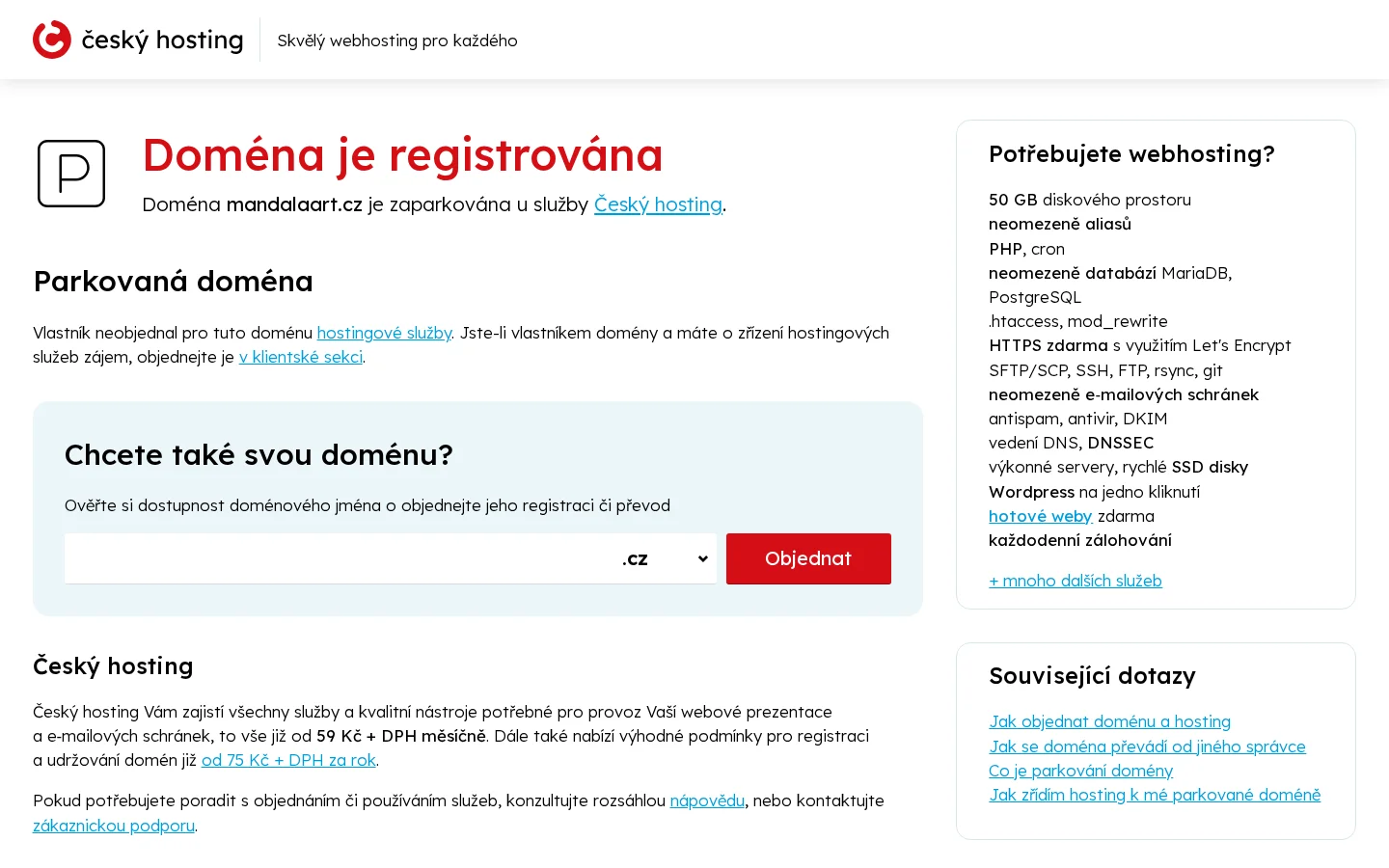 mandalaart.cz website