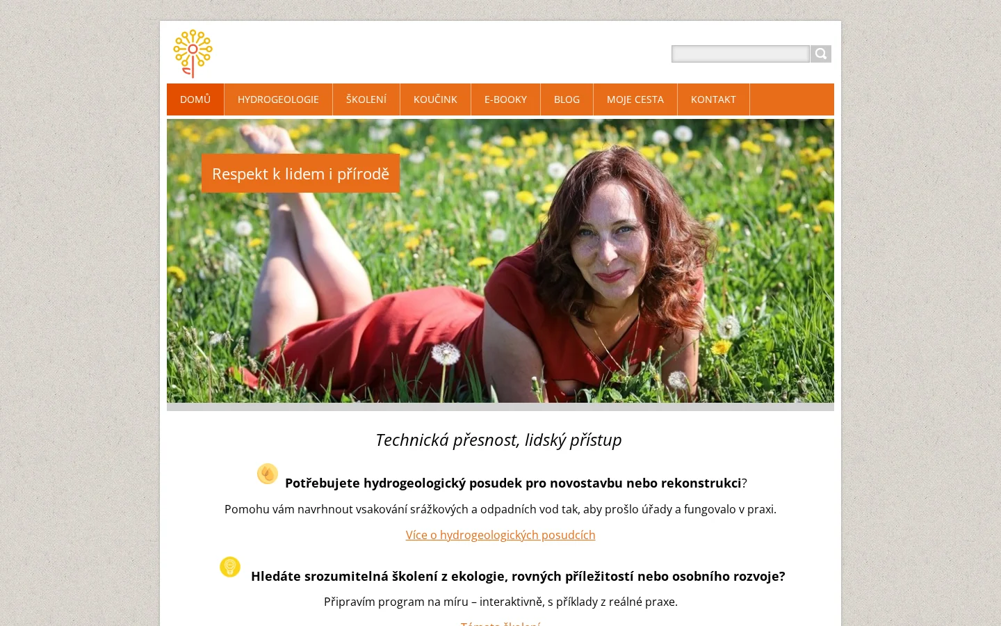 Ing. Ivana Mariánková website