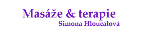 Masáže & terapie - Simona Hloucalová logo
