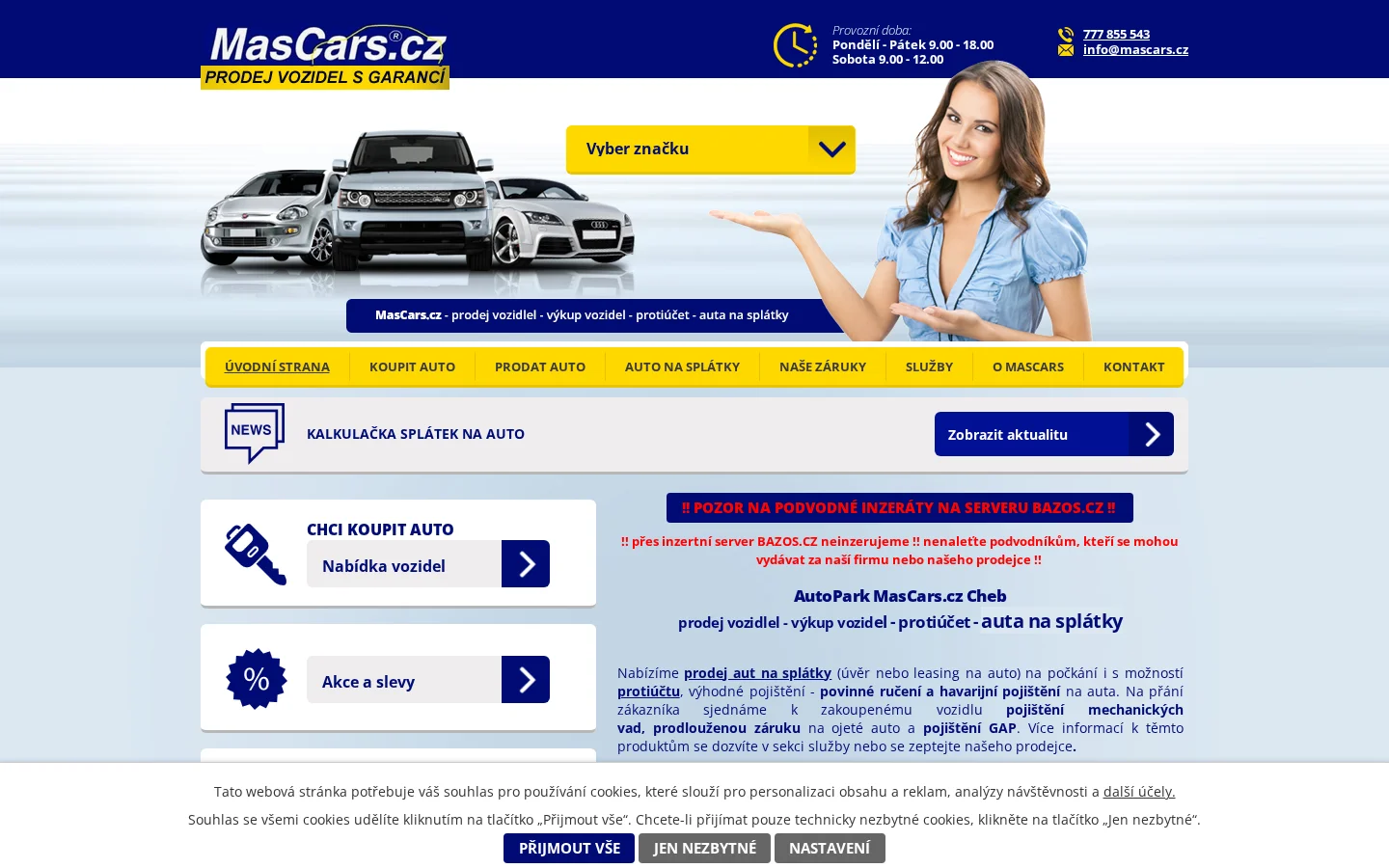 AutoPark MasCars website