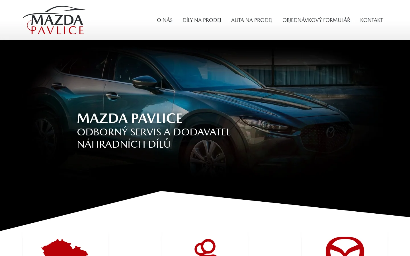 Mazda Pavlice website
