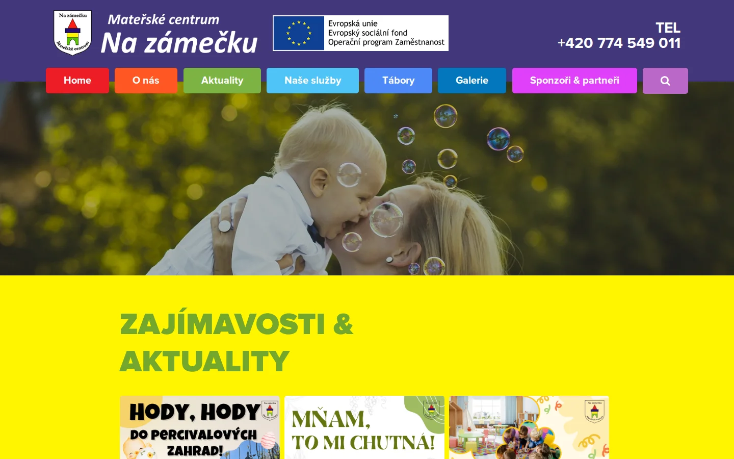 MC Na zámečku website