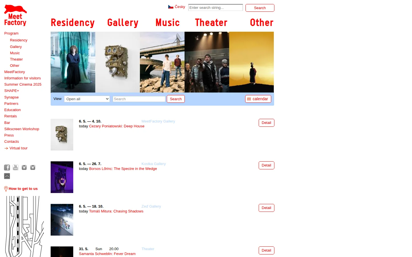 MeetFactory website