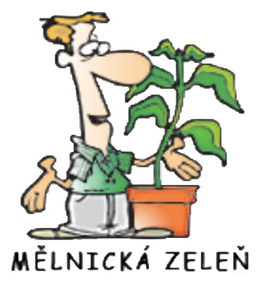 MĚLNICKÁ ZELEŇ, s.r.o. logo