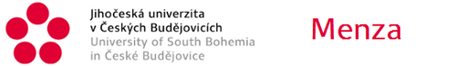Jihočeská univerzita - Menza logo