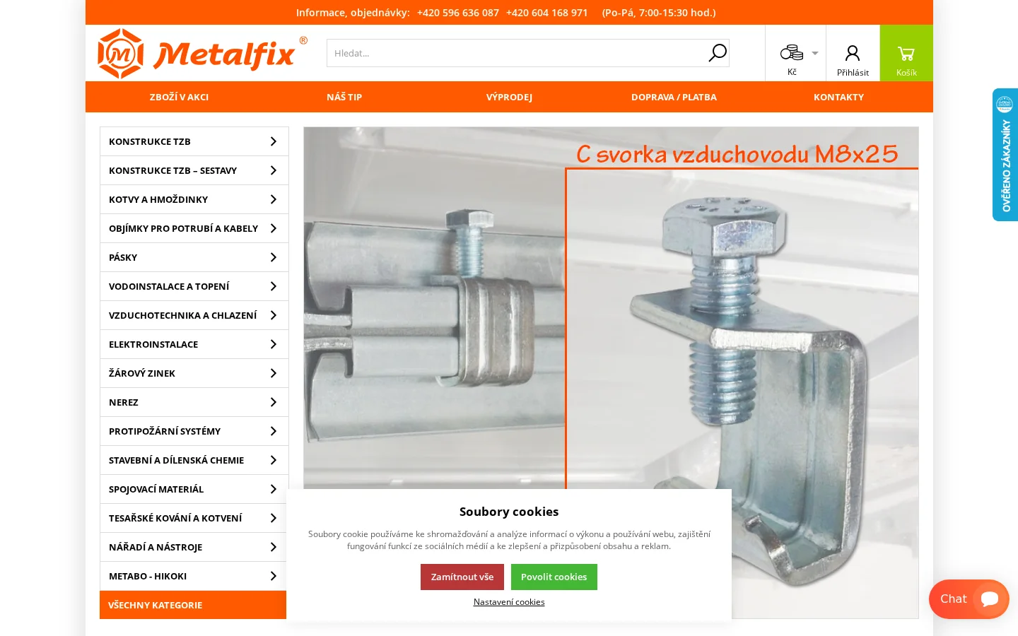 Metalfix, s.r.o. website
