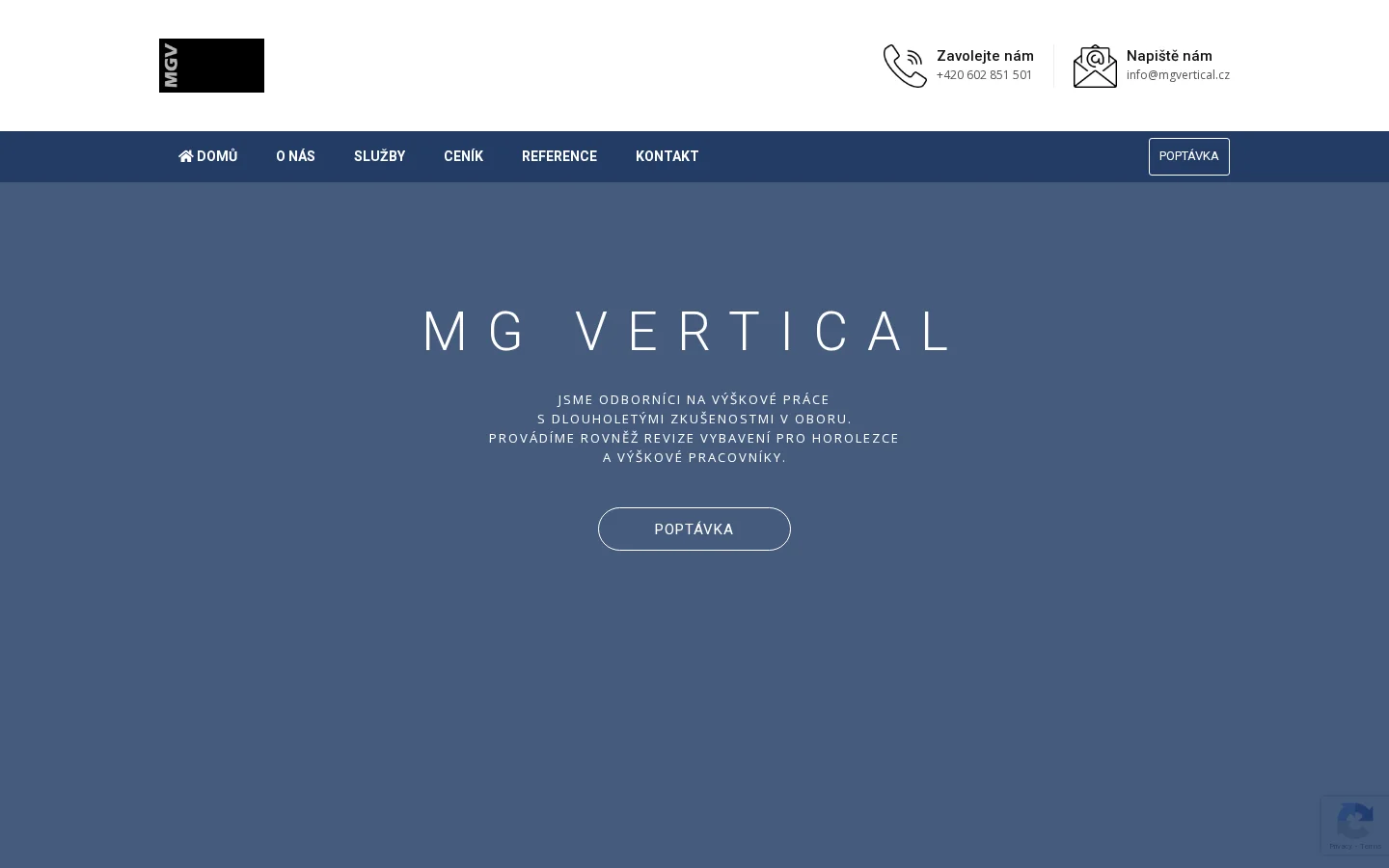 MG VERTICAL website