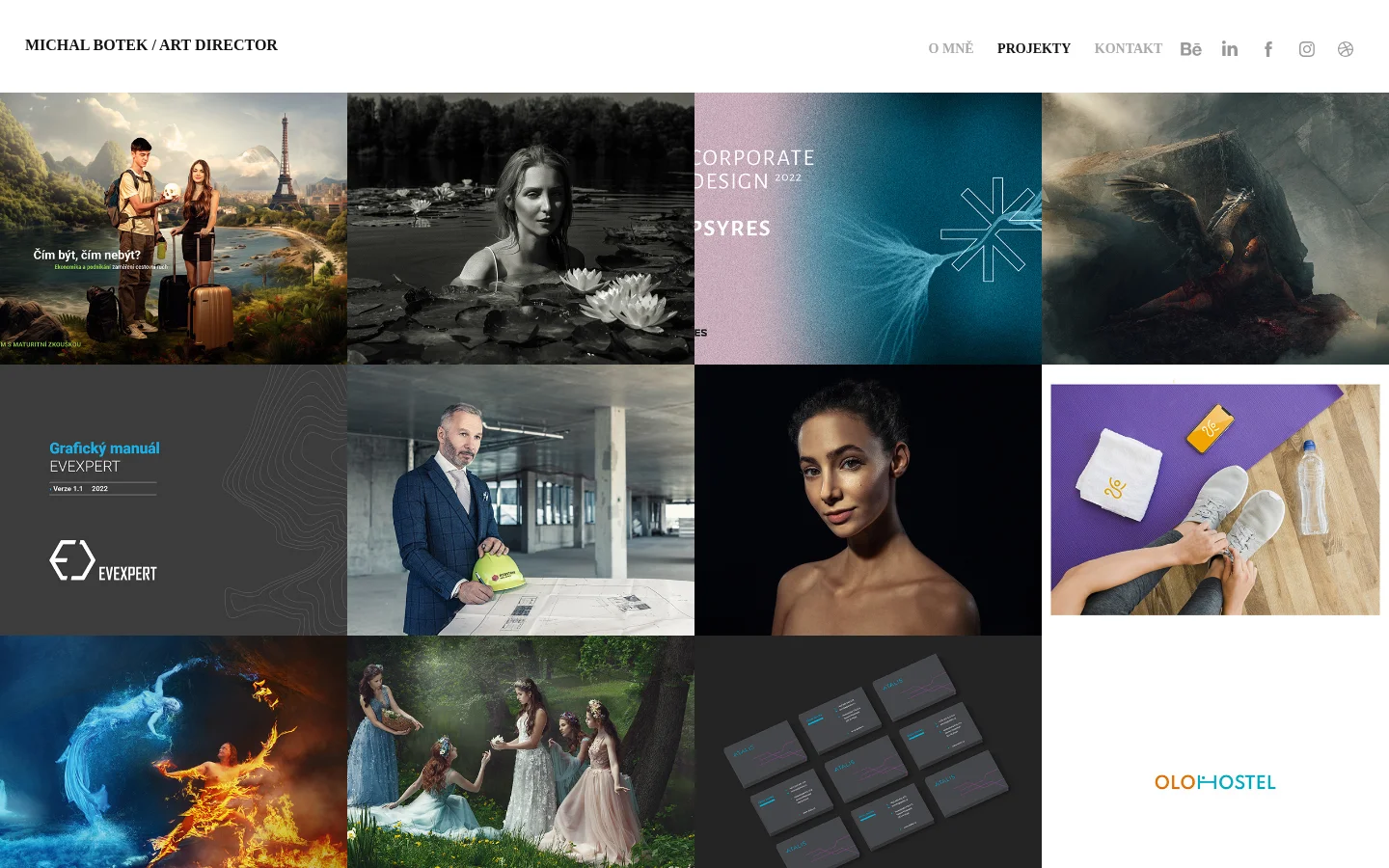 Michal Botek website