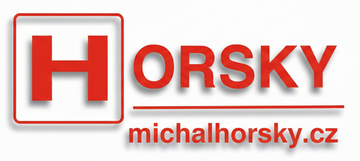 Michal Horský - MH logo