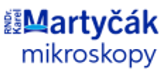 RNDr. Karel Martyčák – Mikroskopy logo