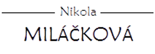 Nikola Miláčková - vizážistka logo