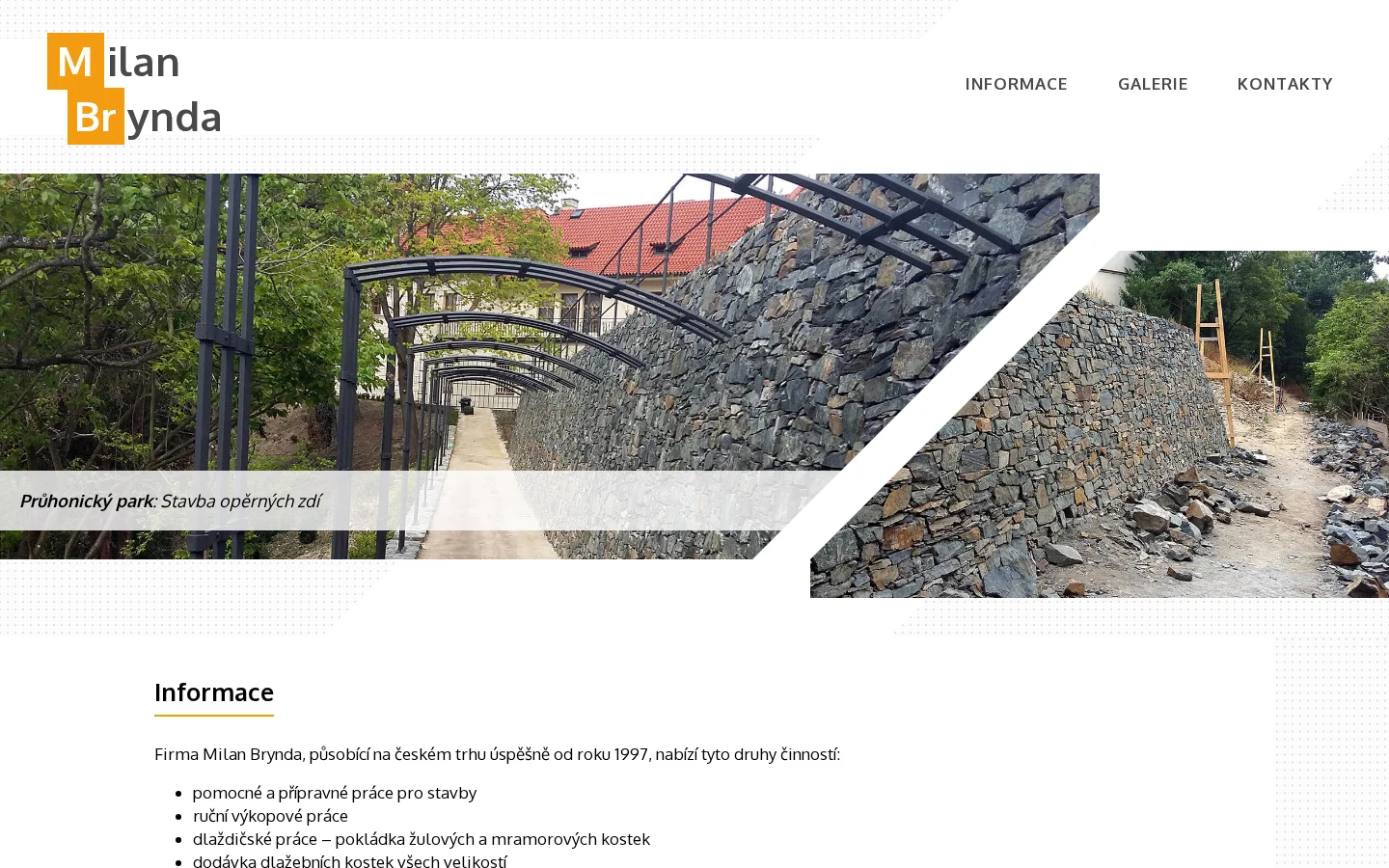 Milan Brynda website