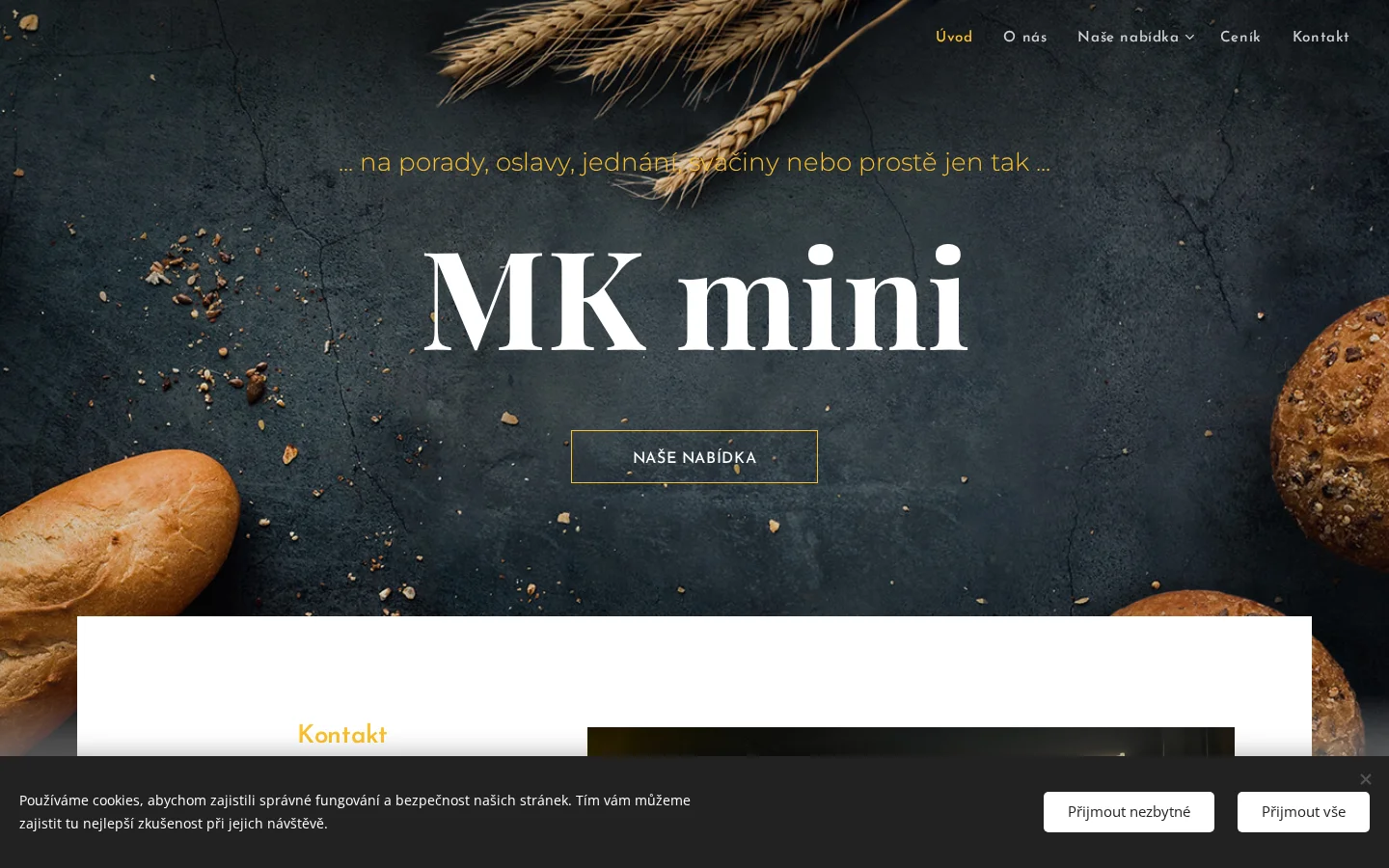 MK lahůdky website