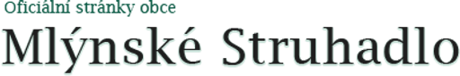 Mlýnské Struhadlo logo