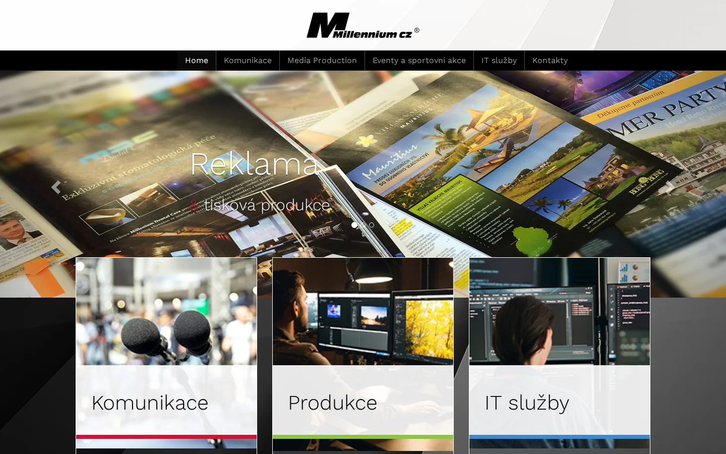 MILLENNIUM CZ, s.r.o. website