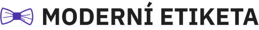 Moderní etiketa logo