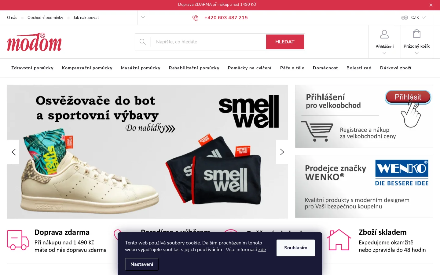 Modom.cz website