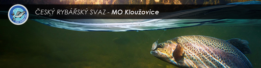 Český rybářský svaz, místní organizace Kloužovice logo
