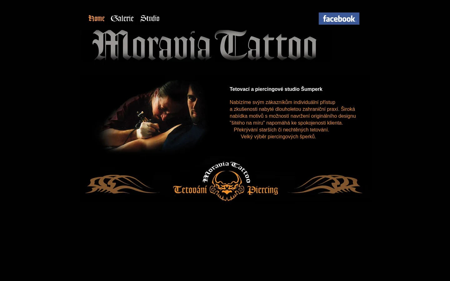 Moravia Tattoo website