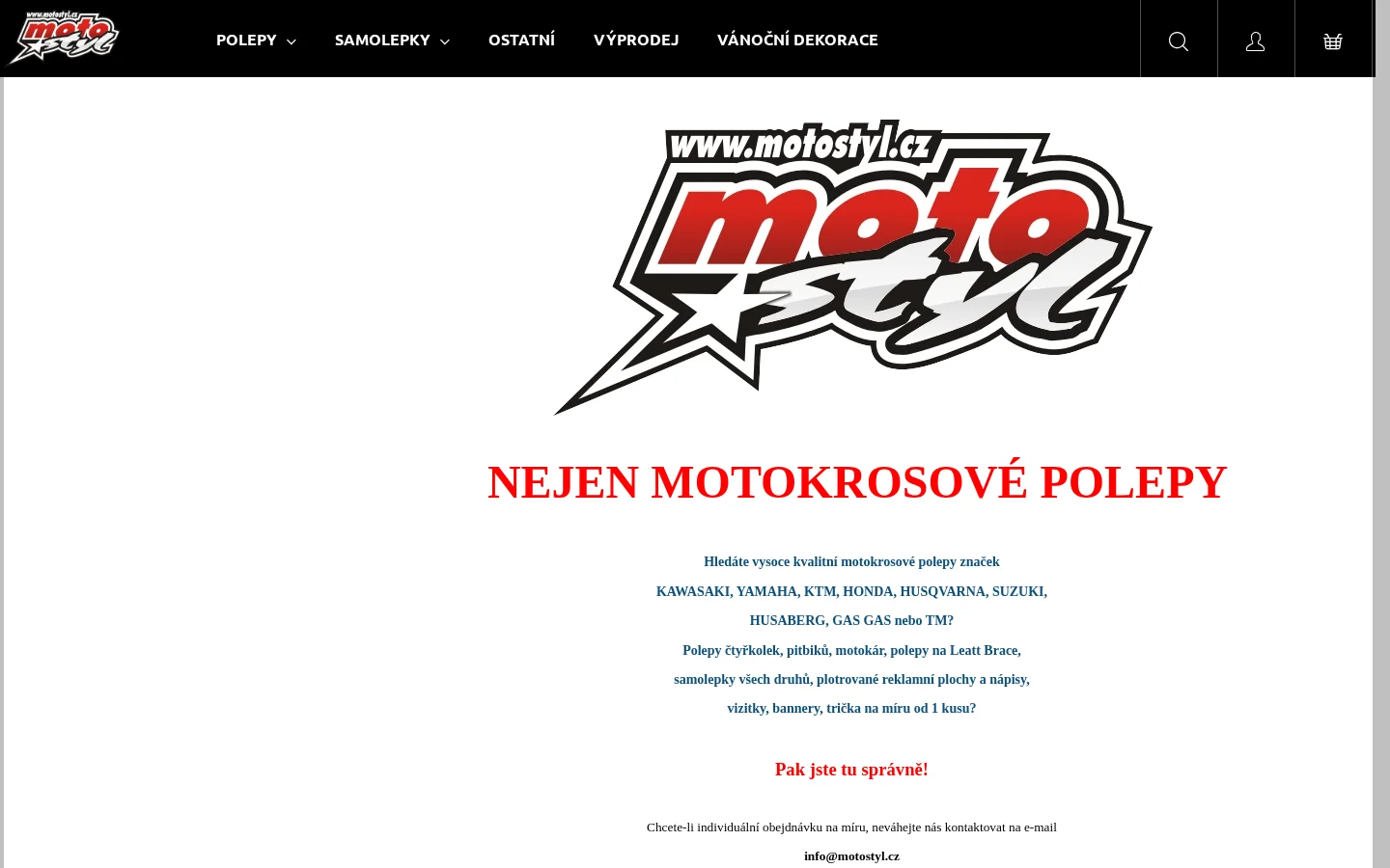Motostyl website