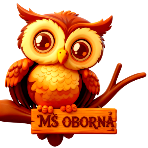 Mateřská škola Oborná logo
