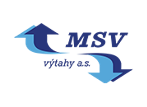 MSV výtahy, a.s. logo