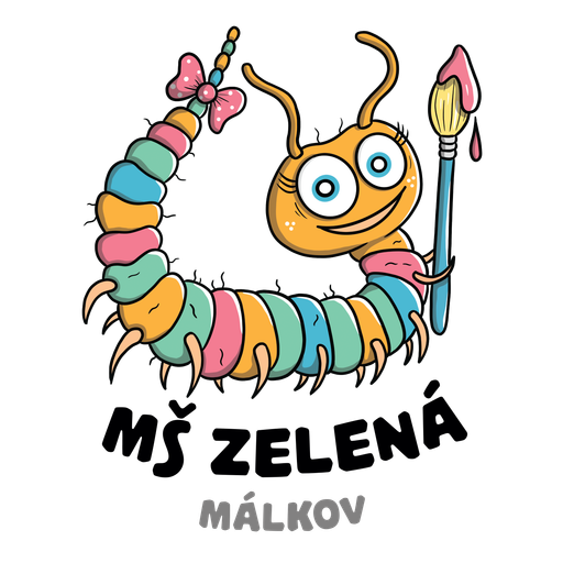MŠ Zelená - Málkov logo