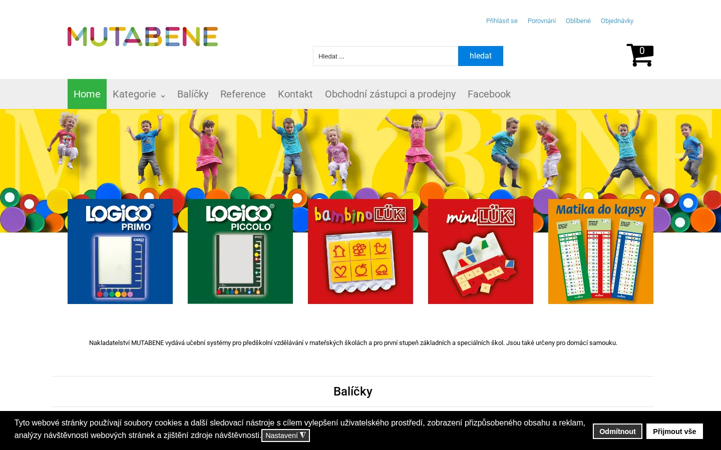 MUTABENE, spol. s r.o. website