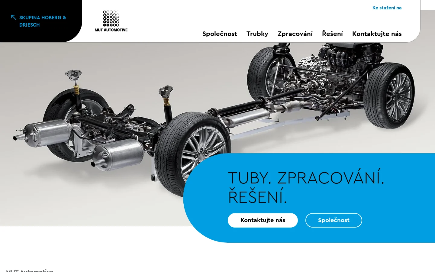 MUT Automotive website