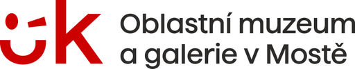 Oblastní muzeum a galerie v Mostě logo