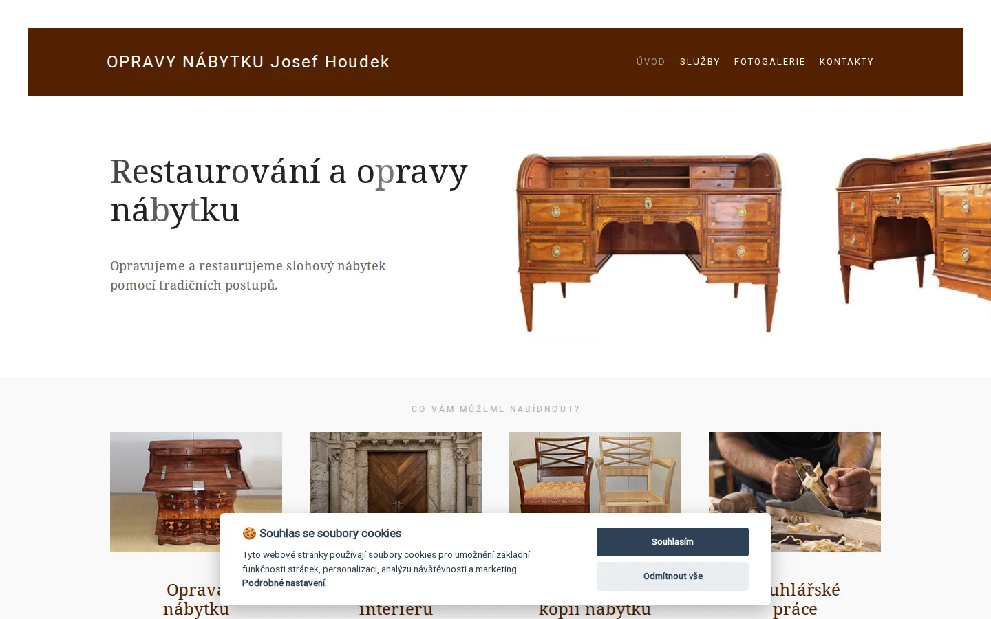 Josef Houdek website