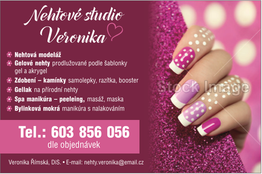 Nehtové studio Veronika logo