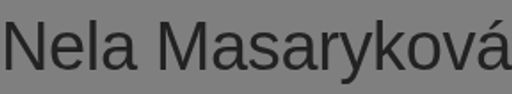 Nela Masaryková - Vaše realitní makléřka logo