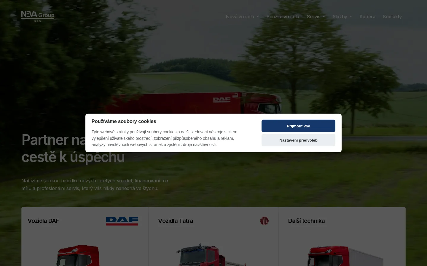 DAF - NEVA Group website