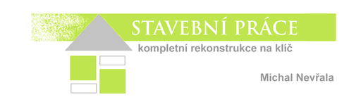 Stavební práce Michal Nevřala logo