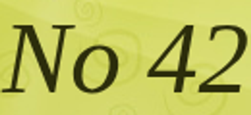 No 42 logo