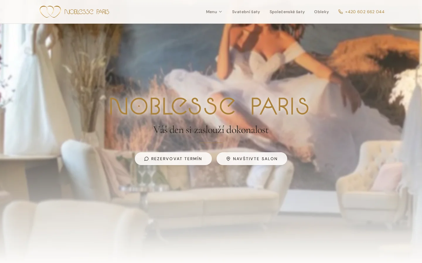NOBLESSE-PARIS website