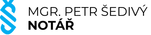 Mgr. Petr Šedivý - notář logo
