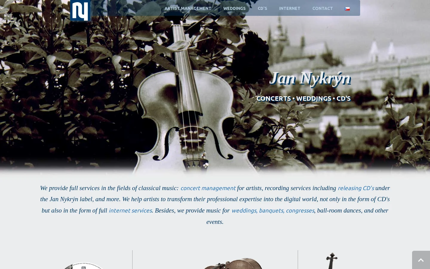 Jan Nykrýn website