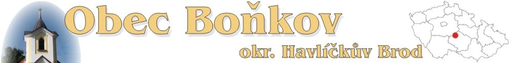 Boňkov - obecní úřad logo