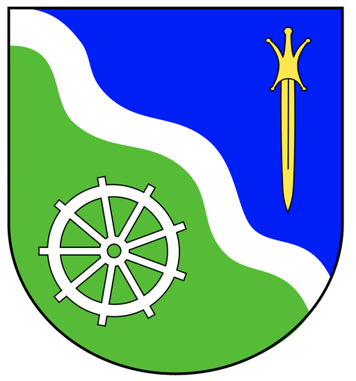 Bystřice - obecní úřad logo