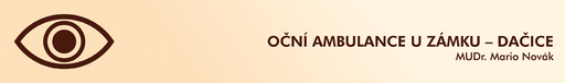 Oční U zámku Dačice s.r.o. logo